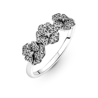 Foto 4 | Foto 4 | Anillo Pandora Tres Pensamientos Original Joyería Fina 190786c01 Joyería De Lujo Para Mujer Ideal Para Regalo Elegante