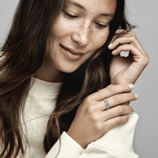 Foto 5 | Foto 5 | Anillo Pandora Tres Pensamientos Original Joyería Fina 190786c01 Joyería De Lujo Para Mujer Ideal Para Regalo Elegante