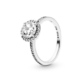 Foto 1 | Foto 1 | Anillo Pandora Redondo Con Halo Brillante Original Para Mujer 196250cz Joyería De Lujo Para Mujer Ideal Para Regalo Elegante