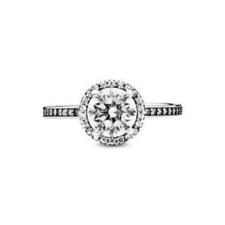 Foto 2 | Foto 2 | Anillo Pandora Redondo Con Halo Brillante Original Para Mujer 196250cz Joyería De Lujo Para Mujer Ideal Para Regalo Elegante