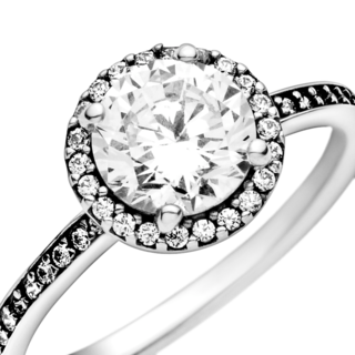 Foto 4 | Foto 4 | Anillo Pandora Redondo Con Halo Brillante Original Para Mujer 196250cz Joyería De Lujo Para Mujer Ideal Para Regalo Elegante
