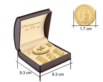 Foto 5 | Foto 5 | Arras Guadalupe Chapa Oro De 18k Horoz C407