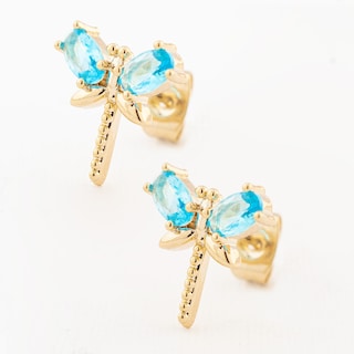 Foto 2 | Foto 2 | Aretes y Collar Chapa de Oro The Golden Store 2 Piezas