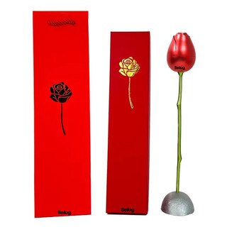 Foto 2 | Foto 2 | Rosas Exquisita Belug , Regalos Para Mujeres, Regalos De San Valentín Plata Rojo