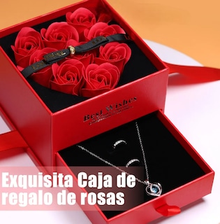Foto 3 | Foto 3 | Regalos Xtellar Para Mujer,collar Y Aretes Corazón Mujer Con Caja