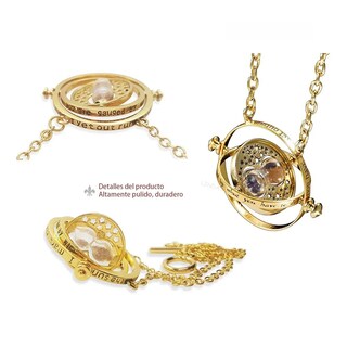 Foto 4 | Foto 4 | Set De Dorada Giratiempo, Snitch Pulsera Collar Y Accesorios Belug Plata Dorado
