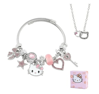 Foto 1 | Foto 1 | 2pcs Kitty Pulsera Set Hello Kitty Ajustable Joyeria Mujer