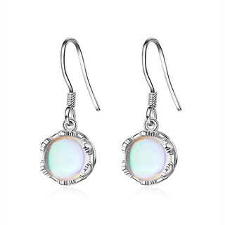 Foto 1 | Foto 1 | Pendientes Redondos De Cobre Huoguo Para Mujer  Regalo De Boda (2 Unidades) - Venta Internacional.