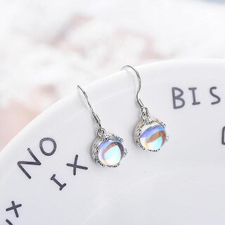 Foto 3 | Foto 3 | Pendientes Redondos De Cobre Huoguo Para Mujer  Regalo De Boda (2 Unidades) - Venta Internacional.