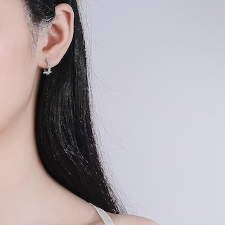 Foto 3 | Foto 3 | Pendientes Huoguo Joyería Moderna De Cobre Para Mujer (2 Unidades) - Venta Internacional.