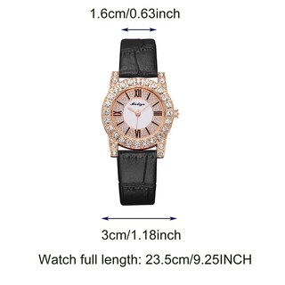 Foto 2 | Foto 2 | Reloj Huoguo Fashion Con Diamantes De Imitación De Piel Sintética Para Mujer - Venta Internacional.