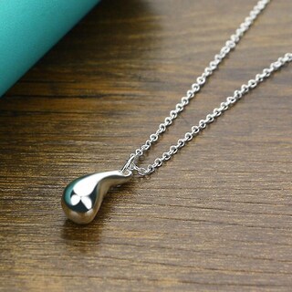 Foto 3 | Foto 3 | Collar Huoguo Bebederos De Plata De Ley Con Forma De Gota De Agua - Venta Internacional.
