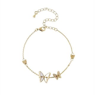 Foto 1 | Foto 1 | Pulseras Doradas Con Mariposas Para Bodas De Mujer - Venta Internacional.