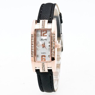 Foto 1 | Foto 1 | Reloj De Pulsera Huoguo Fashion De Piel Con Puntero De Cuarzo Para Mujer - Venta Internacional.