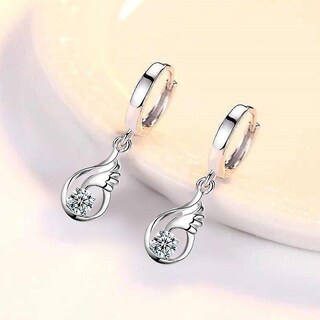 Foto 3 | Foto 3 | Pendientes Huoguo Copper A La Moda Para Mujer Con Alas Largas Con Borlas  2 Unidades - Venta Internacional.