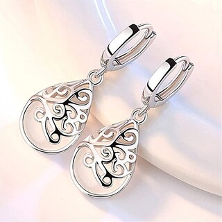 Foto 2 | Foto 2 | Pendientes Huoguo Crystal Con Piedra Colorida Individual Para Mujer - Venta Internacional.