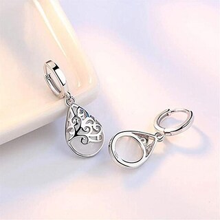 Foto 3 | Foto 3 | Pendientes Huoguo Crystal Con Piedra Colorida Individual Para Mujer - Venta Internacional.