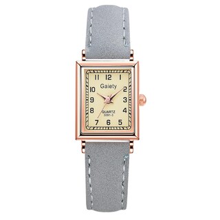 Foto 1 | Foto 1 | Reloj Huoguo Correa De Poliuretano De Lujo Para Mujer Y Mujer Borde En Oro Rosa - Venta Internacional.