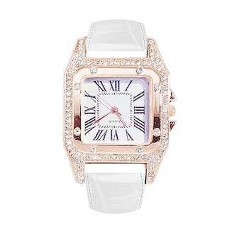 Foto 1 | Foto 1 | Set De Relojes Huoguo Flowers Para Mujer Piel Y Cuarzo Caja De 31 Mm - Venta Internacional.