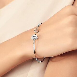 Foto 3 | Foto 3 | Brazalete Huoguo Ajustable Con Doble Lazo En Forma De Corazón Y Cristal Dorado - Venta Internacional.