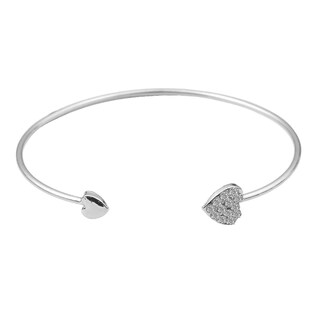 Foto 4 | Foto 4 | Brazalete Huoguo Ajustable Con Doble Lazo En Forma De Corazón Y Cristal Dorado - Venta Internacional.