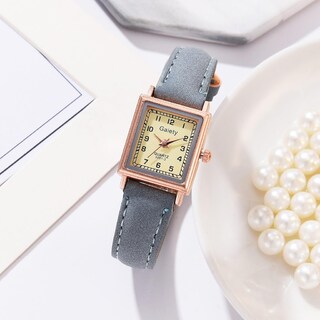 Foto 2 | Foto 2 | Reloj Huoguo Correa De Poliuretano De Lujo Para Mujer Y Mujer Borde En Oro Rosa - Venta Internacional.