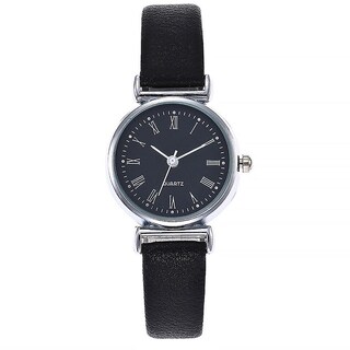 Foto 1 | Foto 1 | Reloj Huoguo Correa De Piel Con Números Arábigos A La Moda Para Mujer - Venta Internacional.