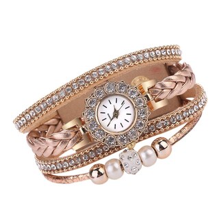 Foto 1 | Foto 1 | Reloj Huoguo Weave Wrap Quartz Wrap  Pulsera Vintage Para Mujer - Venta Internacional.