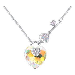 Foto 1 | Foto 1 | Collar Huoguo Fashion Rose Love Heart Diamond Para Mujer - Venta Internacional.