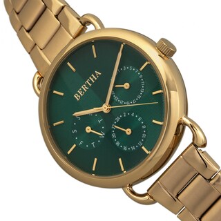 Foto 3 | Foto 3 | Pulsera Watch Bertha Gwen Con Día/fecha Para Mujer Color Dorado - Venta Internacional.