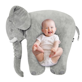 Foto 8 | Foto 8 | Almohada Shimy 82396 en Forma de Elefante Gris para Bebé