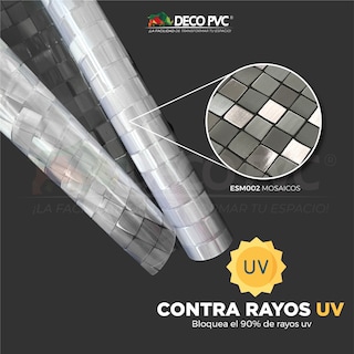 Foto 3 | Foto 3 | Vinil Adhesivo Pvc Esmerilado Autoadherible Papel Contacto para Ventana 2 Piezas