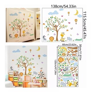 Foto 2 | Foto 2 | Pegatinas de Pared Dibujos Animados Eo Safe Imports Esi-17642 Multicolor