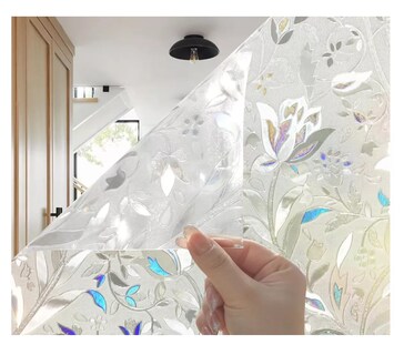 Foto 4 | Foto 4 | Decorativa De Película De Vidrio Privada 60 Cm * 5 M Transparente