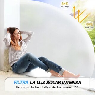 Foto 4 | Foto 4 | Película Xtellar Esmerilada Vidrio Privacidad Para Ventanas 60x500