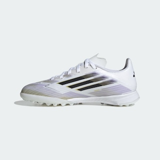 Foto 3 | Foto 3 | Calzado De Fútbol F50 League Césped Artificial Niños Adidas Blanco Niños