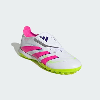 Foto 6 | Foto 6 | Tacos Predator League Lengüeta Plegable Pasto Sintético Adidas Blanco Unisex