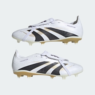 Foto 8 | Foto 8 | Tacos Predator League Lengüeta Plegable Terreno Firme/ Multiterreno Adidas Blanco Unisex