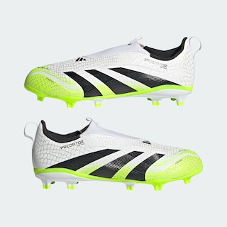 Foto 8 | Foto 8 | Tacos Para Niños Predator League Sin Cordones Para Terreno Firme/multiterreno Adidas Blanco Niños