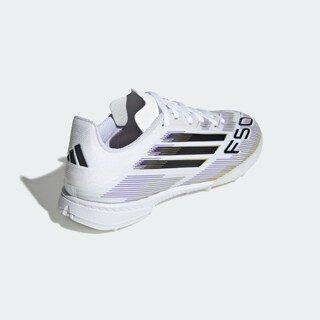 Foto 7 | Foto 7 | Calzado De Fútbol F50 League Césped Artificial Niños Adidas Blanco Niños