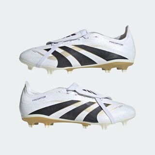 Foto 8 | Foto 8 | Tacos Predator League Lengüeta Plegable Terreno Firme/ Multiterreno Adidas Blanco Unisex