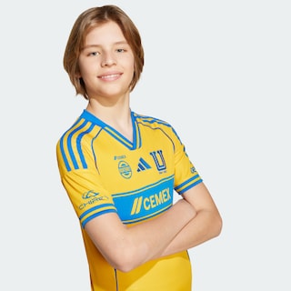 Foto 8 | Foto 8 | Jersey Local Niños Tigres Uanl 25/26 Adidas Amarillo Niños