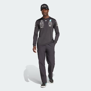 Foto 8 | Foto 8 | Jersey Manga Larga De Piloto Mercedes - Amg Petronas Formula One Team Adidas Negro Hombre