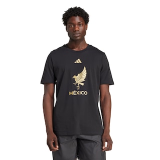 Foto 2 | Foto 2 | Playera Selección Nacional De México 24/25 Adidas Negro Hombre