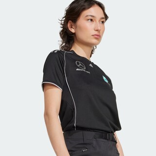 Foto 5 | Foto 5 | Playera De Mecánico Mercedes - Amg Petronas F1 Team Adidas Negro Mujer