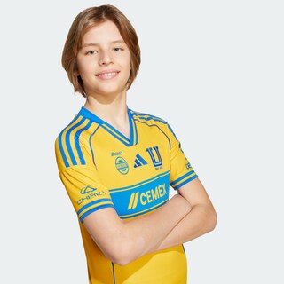 Foto 8 | Foto 8 | Jersey Local Niños Tigres Uanl 25/26 Adidas Amarillo Niños