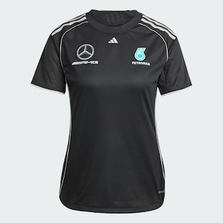 Foto 3 | Foto 3 | Playera De Mecánico Mercedes - Amg Petronas F1 Team Adidas Negro Mujer