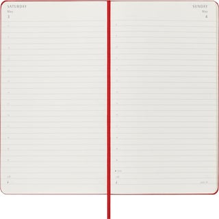 Foto 4 | Foto 4 | Agenda 2025 Moleskine Roja Pasta Dura