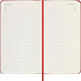 Foto 4 | Foto 4 | Agenda 2025 Moleskine Bolsillo Roja Pasta Dura