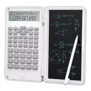 Foto 1 | Foto 1 | Calculadora Científica C/tablet Inteligente Y 240 Funciones Eo Safe Imports Esi-12663 Blanco